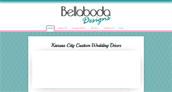Desktop Screenshot of bellabodadesigns.com